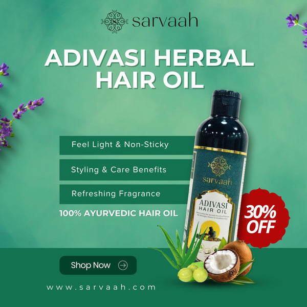 India's No.1 Original Adivasi Herbal Hair Oil